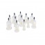 Plastic suction cups case (12 suction cups + gun) Plastic suction cups case (12 suction cups + gun)